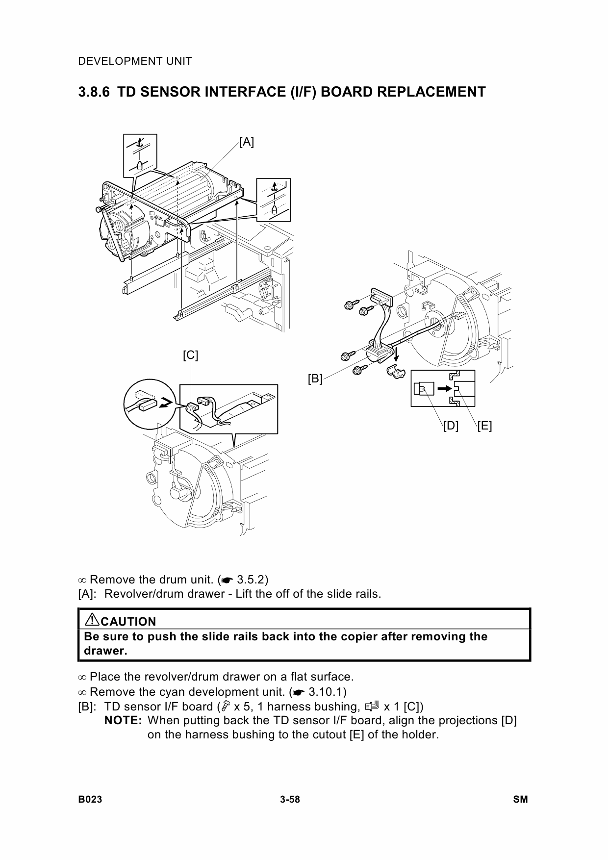 RICOH Aficio 6513 B023 Parts Service Manual-3